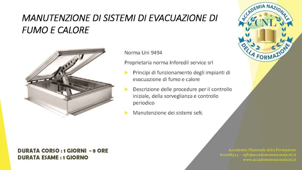 evacuazione